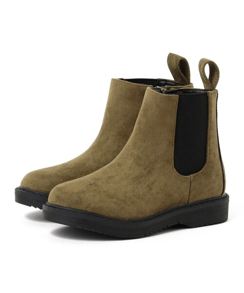 B:MING by BEAMS（ビーミングバイビームス）の「B:MING by BEAMS / サイドゴア ブーツ（17~22cm）（ブーツ・キッズ・オリーブ/ブラック・22/20/21/18/19/17）」の22枚目の写真