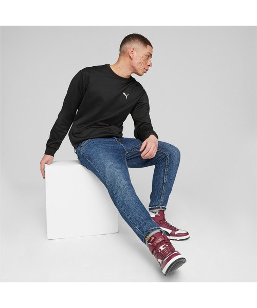 PUMA（プーマ）の「PUMA プーマ メンズ オープンロード クルー スウェット（スウェット・メンズ・ブラック/オフホワイト・MEDIUM/LARGE/XX-LARGE/X-LARGE/SMALL）」の6枚目の写真