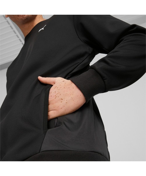 PUMA（プーマ）の「PUMA プーマ メンズ オープンロード クルー スウェット（スウェット・メンズ・ブラック/オフホワイト・MEDIUM/LARGE/XX-LARGE/X-LARGE/SMALL）」の7枚目の写真