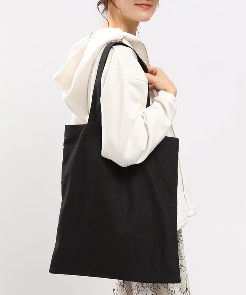 GLOBAL WORK Smile Seed Store（グローバルワーク スマイルシードストア）の「ベーシックトート/リネン混/185298（トートバッグ・レディース・ブラック/セージグリーン/ベージュ・FREE）」の2枚目の写真