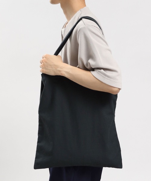 GLOBAL WORK Smile Seed Store（グローバルワーク スマイルシードストア）の「ベーシックトート/リネン混/185298（トートバッグ・レディース・ブラック/セージグリーン/ベージュ・FREE）」の10枚目の写真