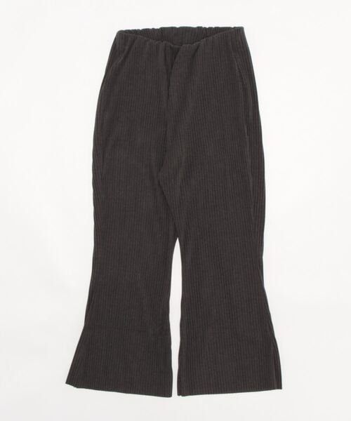 coca(coca)(コカ)の「起毛リブ フィット&フレアパンツ(その他パンツ・レディース・ベージュ/ブラック・SHORT/LONG)」の5枚目の写真