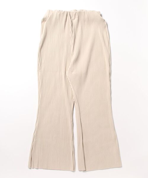 coca(coca)(コカ)の「起毛リブ フィット&フレアパンツ(その他パンツ・レディース・ベージュ/ブラック・SHORT/LONG)」の4枚目の写真