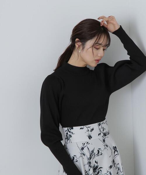 PROPORTION BODY DRESSING（プロポーションボディドレッシング）の「ポリエステルバックデザインニット / 1213270021（ニット/セーター・レディース・ブラック/グレー/ブラウン・FREE）」の5枚目の写真