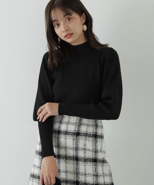 PROPORTION BODY DRESSING（プロポーションボディドレッシング）の「ポリエステルバックデザインニット / 1213270021（ニット/セーター・レディース・ブラック/グレー/ブラウン・FREE）」の15枚目の写真