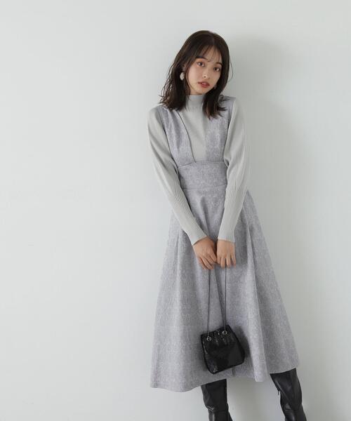 PROPORTION BODY DRESSING（プロポーションボディドレッシング）の「ポリエステルバックデザインニット / 1213270021（ニット/セーター・レディース・ブラック/グレー/ブラウン・FREE）」の20枚目の写真