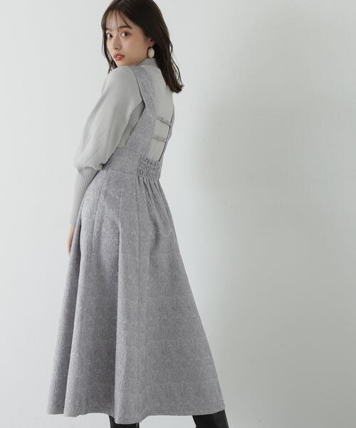 PROPORTION BODY DRESSING（プロポーションボディドレッシング）の「ポリエステルバックデザインニット / 1213270021（ニット/セーター・レディース・ブラック/グレー/ブラウン・FREE）」の21枚目の写真