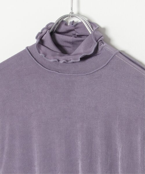 VENCEEXCHANGE(ヴァンスエクスチェンジ)の「モチモチメロープルオーバー(Tシャツ/カットソー・レディース・ブルー/パープル/ベージュ/ブラック/オフホワイト・M)」の19枚目の写真