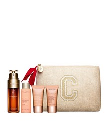 CLARINS（クラランス）の「ダブル セーラム ホリデーキット FE 50mL（スキンケアキット/ギフトセット・レディース）」