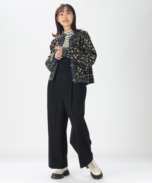 niko and...(ニコアンド)の「フラワーアソートジャガードカーディガン(カーディガン/ボレロ・レディース・レッド/ブルー・BIG(L)/MEDIUM)」の14枚目の写真