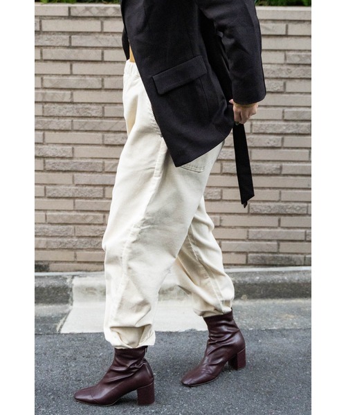 Lee(リー)の「【 Lee / リー 】 フリージー コーデュロイ イージーパンツ LM5806 FLEEASY EDW(その他パンツ・メンズ・チャコール/ベージュ/アイボリー/ネイビー・FREE)」の7枚目の写真