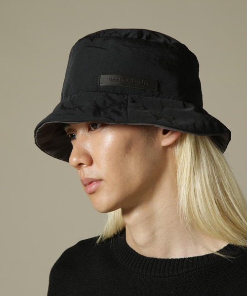 DANKE SCHON（ダンケシェーン）の「DankeSchon/ダンケシェーン/RV WASHER NYLON HAT（ハット・レディース・ブラック/ホワイト・L/M）」の13枚目の写真