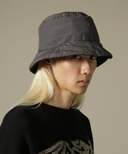 DANKE SCHON（ダンケシェーン）の「DankeSchon/ダンケシェーン/RV WASHER NYLON HAT（ハット・レディース・ブラック/ホワイト・L/M）」の14枚目の写真