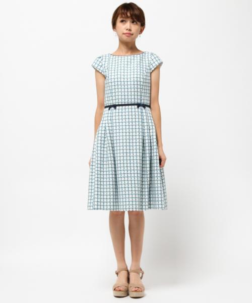 TOCCA（トッカ）の「MACARON CHECK ドレス（ワンピース）」 - WEAR