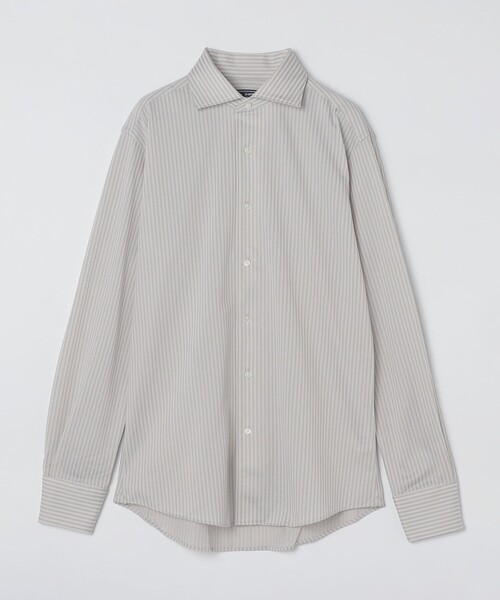 SOPHNET. ALBINI ストライプ 長袖シャツ sizeS NAVY SOPHNET. ALBINI ストライプ 長袖シャツ sizeS NAVY
