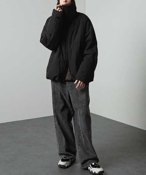 セール】【Alfred Alex】functional fabric big padding jacket