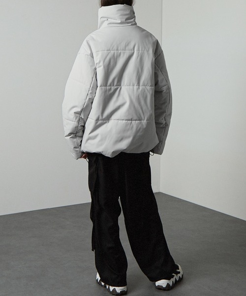 Alfred Alex】functional fabric big padding jacket / ファンク