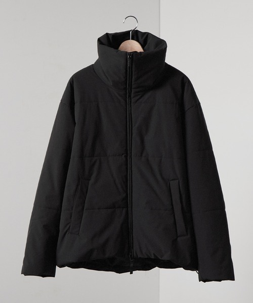 Alfred Alex(アルフレッドアレックス)の「【Alfred Alex】functional fabric big padding jacket / ファンクショナルボリュームパディングジャケット(ダウンジャケット/コート・メンズ・オフホワイト/ブラック/ライトグレー系/チャコール/サックスブルー/ダークブラウン/ワイン系/ダークブルー・S/M/L)」の9枚目の写真