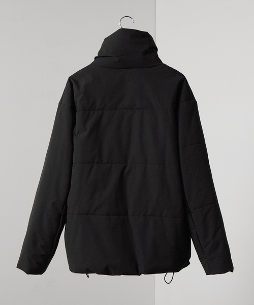 Alfred Alex(アルフレッドアレックス)の「【Alfred Alex】functional fabric big padding jacket / ファンクショナルボリュームパディングジャケット(ダウンジャケット/コート・メンズ・オフホワイト/ブラック/ライトグレー系/チャコール/サックスブルー/ダークブラウン/ワイン系/ダークブルー・S/M/L)」の10枚目の写真