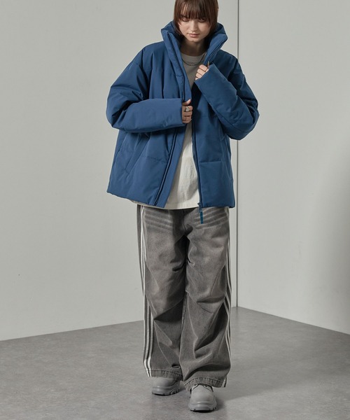 セール】【Alfred Alex】functional fabric big padding jacket