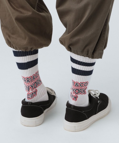 CHARI&CO（チャリアンドコー）の「【CHARI&CO SAFE RIDE for BAYFLOW】ソックス（ソックス/靴下・メンズ・その他1/その他2/ブラック・FREE）」の9枚目の写真