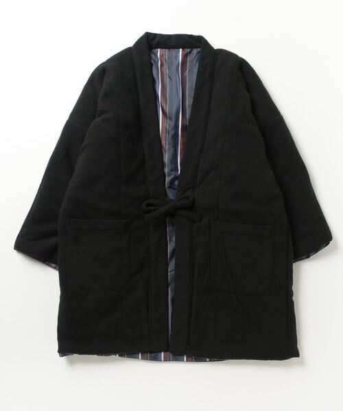 KYOETSU(キョウエツ)の「リバーシブルフリース半纏 C(その他アウター・メンズ・ネイビー系1/ブラウン系その他/ブラック系その他/ブルー系その他2/ブラック系その他3/ブルー系その他/ネイビー系2/ブラック系その他2・L/M)」の13枚目の写真