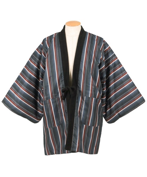 KYOETSU(キョウエツ)の「リバーシブルフリース半纏 C(その他アウター・メンズ・ネイビー系1/ブラウン系その他/ブラック系その他/ブルー系その他2/ブラック系その他3/ブルー系その他/ネイビー系2/ブラック系その他2・L/M)」の9枚目の写真