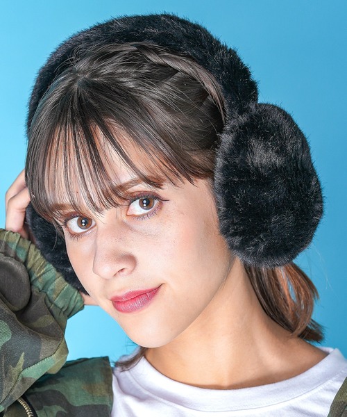 セール】an meets zakka モコモコファーイヤーマフ / 耳当て