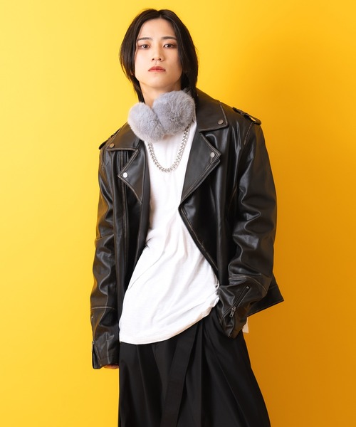 an meets zakka(アンミツザッカ)の「an meets zakka モコモコファーイヤーマフ(イヤーマフ・レディース・ベージュ/ホワイト/ブラウン/ブラック/グレー・ONE SIZE)」の21枚目の写真