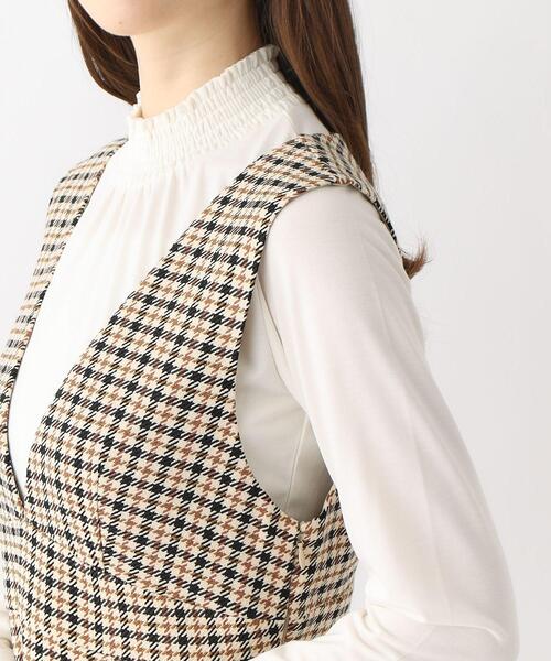 index（インデックス）の「◇≪S-LLsize≫ Vネックジャンパースカート