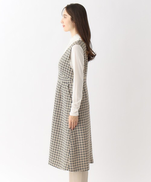 index（インデックス）の「◇≪S-LLsize≫ Vネックジャンパースカート