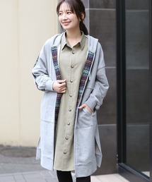 チチカカ | ジャカードコンビロングパーカー(パーカー)