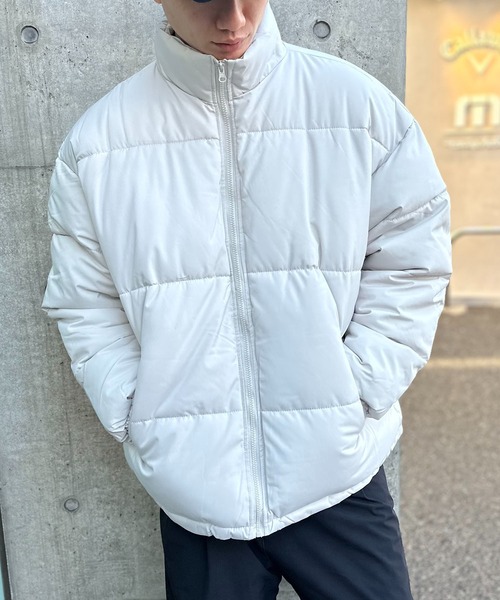 セール】【SETUP7】ボリューミーパデッドダウンライクジャケット
