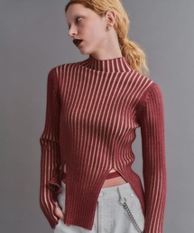 led.tokyo | 【led.tokyo】HEM SLIT RIB KNIT(ニット/セーター)