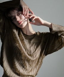 select MOCA | ウェーブシアートップス(Tシャツ/カットソー)