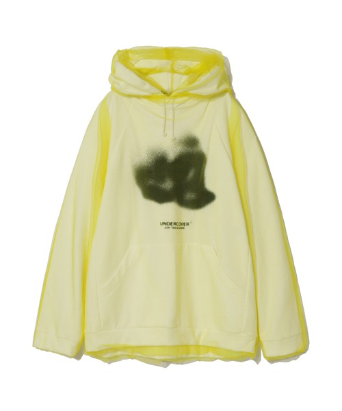 UNDERCOVER（アンダーカバー）の「UC1D1801-1（パーカー・レディース・ホワイト/ミント/ブラック・1/2）」の2枚目の写真