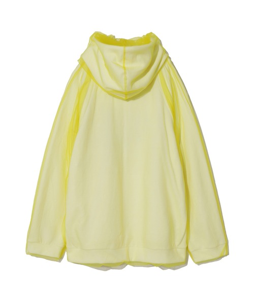 UNDERCOVER（アンダーカバー）の「UC1D1801-1（パーカー・レディース・ホワイト/ミント/ブラック・1/2）」の4枚目の写真