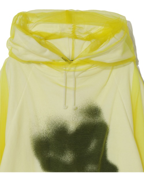 UNDERCOVER（アンダーカバー）の「UC1D1801-1（パーカー・レディース・ホワイト/ミント/ブラック・1/2）」の5枚目の写真