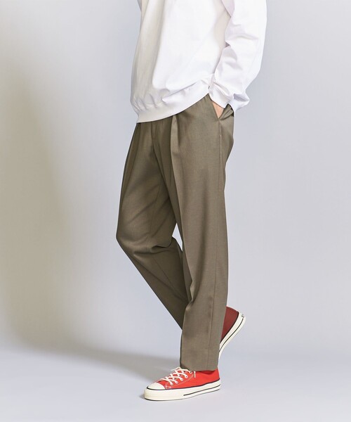 beauty&youth 1 プリーツテーパードパンツ BEAUTY&YOUTH UNITED ARROWS（ビューティーアンドユース