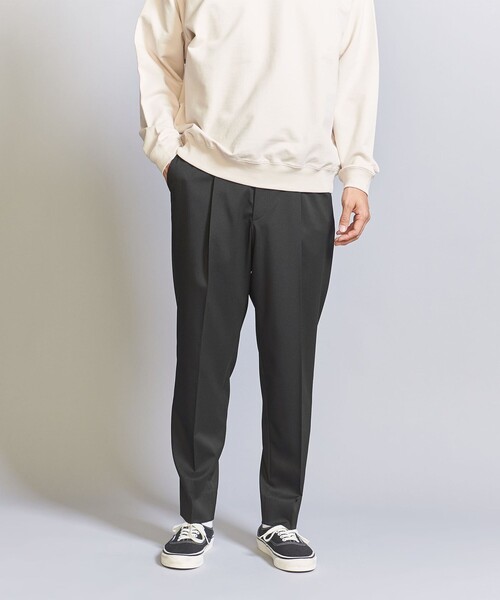 beauty&youth 1 プリーツテーパードパンツ BEAUTY&YOUTH UNITED ARROWS（ビューティーアンドユース