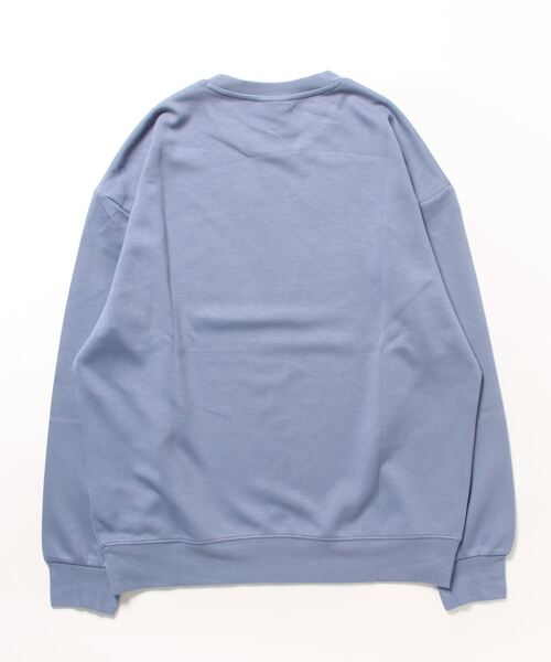 OUTDOOR PRODUCTS(アウトドアプロダクツ)の「【OUTDOOR PRODUCTS/アウトドアプロダクツ】ワンポイントロゴプリントトレーナー ブランドロゴ(スウェット・メンズ・アイボリー/ライトグリーン/グレイッシュブルー/ブラック・X-LARGE/MEDIUM/LARGE)」の5枚目の写真