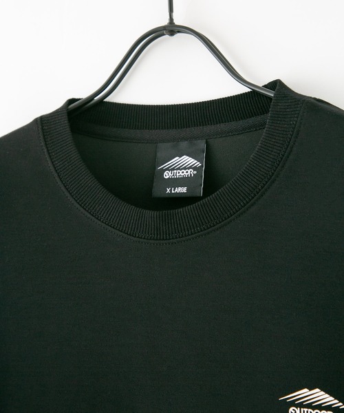 OUTDOOR PRODUCTS(アウトドアプロダクツ)の「【OUTDOOR PRODUCTS/アウトドアプロダクツ】ワンポイントロゴプリントトレーナー ブランドロゴ(スウェット・メンズ・アイボリー/ライトグリーン/グレイッシュブルー/ブラック・X-LARGE/MEDIUM/LARGE)」の15枚目の写真