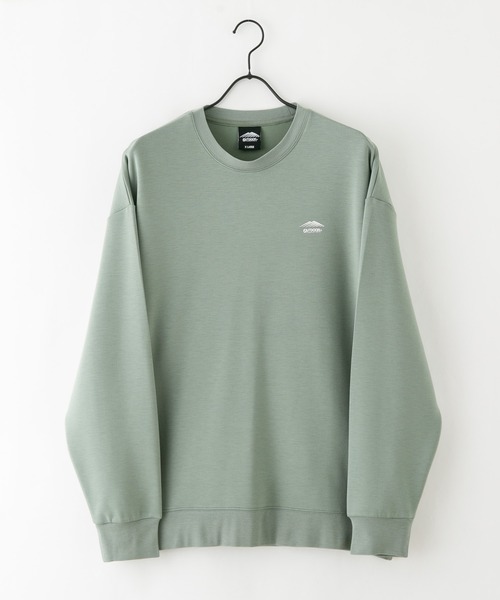 OUTDOOR PRODUCTS(アウトドアプロダクツ)の「【OUTDOOR PRODUCTS/アウトドアプロダクツ】ワンポイントロゴプリントトレーナー ブランドロゴ(スウェット・メンズ・アイボリー/ライトグリーン/グレイッシュブルー/ブラック・X-LARGE/MEDIUM/LARGE)」の13枚目の写真