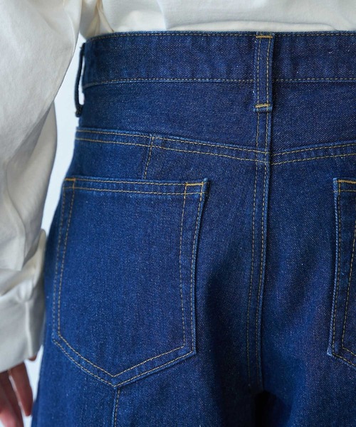 VIS（ビス）の「カーブデニムパンツ（デニムパンツ・レディース・ブルー系その他4/ブルー系その他・M/S）」の15枚目の写真