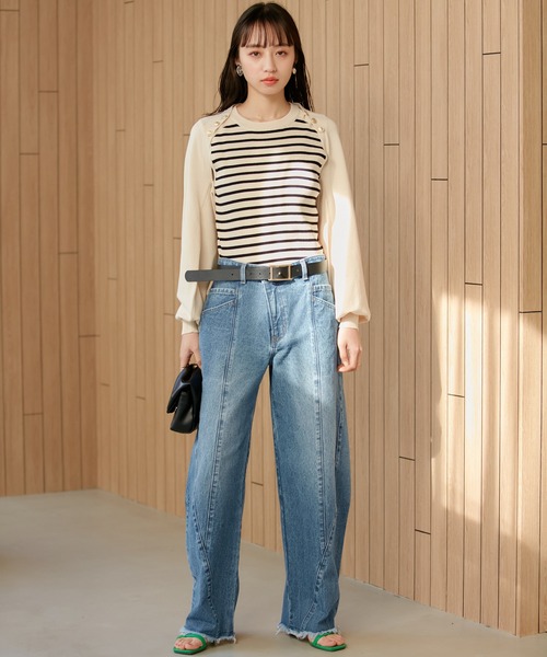 VIS（ビス）の「カーブデニムパンツ（デニムパンツ）」 - WEAR