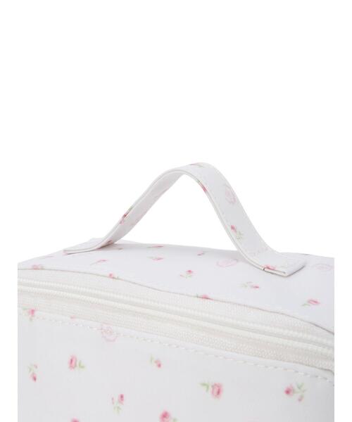 Maison de FLEUR（メゾンドフルール）の「ラミネートマルチポーチ（ポーチ・レディース・ピンク/ライトピンク・FREE）」の8枚目の写真