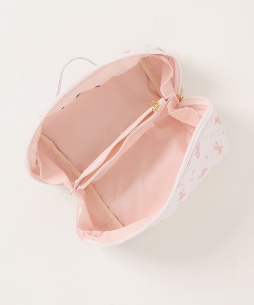 Maison de FLEUR（メゾンドフルール）の「ラミネートマルチポーチ（ポーチ・レディース・ピンク/ライトピンク・FREE）」の13枚目の写真