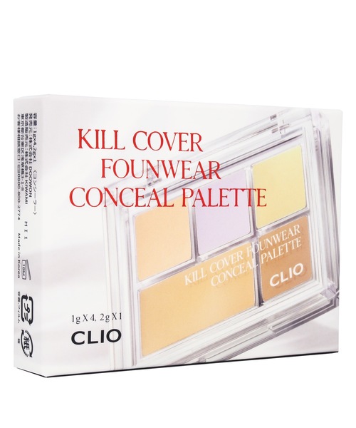 CLIO（クリオ）の「クリオ　キルカバー ファンウェア コンシールパレット　01　ピュア ジョイ（コンシーラー・レディース・アイボリー系・FREE）」の3枚目の写真