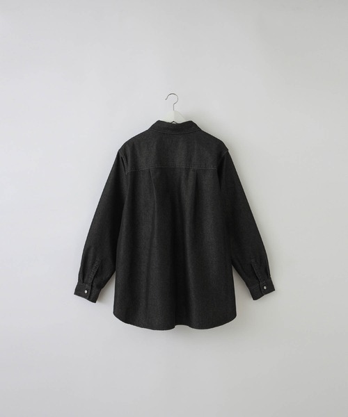 SERACE】Oversize vintage denim shirt jacket / オーバーサイズ