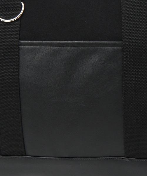 LAKOLE（ラコレ）の「ネオプレーンシンプルトートバッグ / 996077（トートバッグ・メンズ・ブラック/サンドグレー/チャコール・FREE）」の9枚目の写真